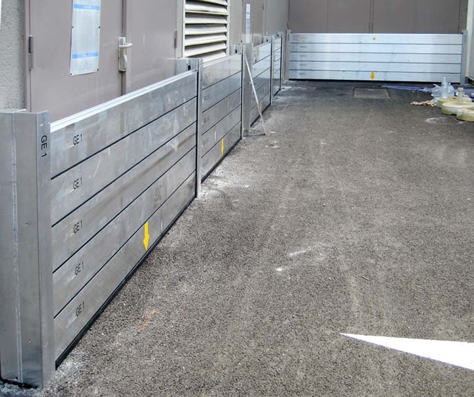  batardeaux amovibles anti-inondation en aluminium–Interalliance