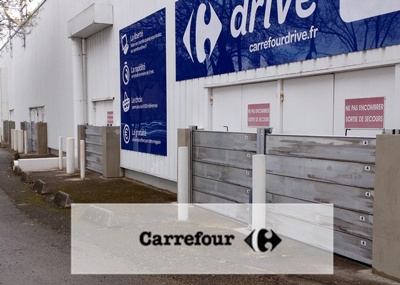 Protection inondation d’une zone commerciale pour Carrefour