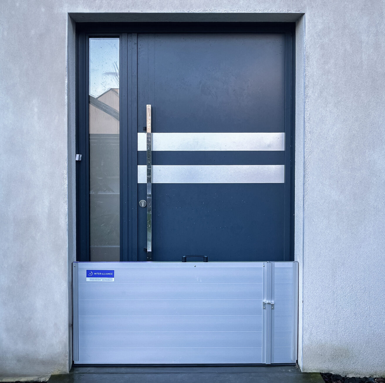 batardeau autobloquant porte d'entrée