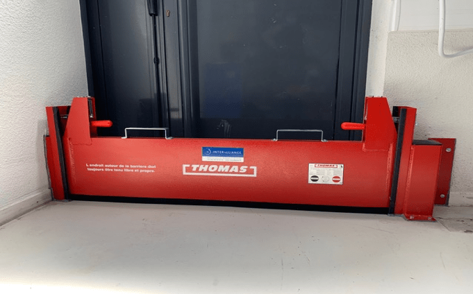 Barrière de rétention TMB S