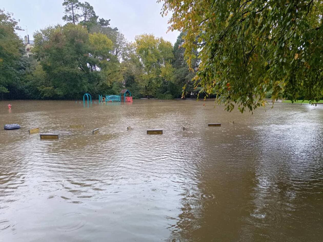 photo PRESSE OCEAN tempête Kirk à Nantes